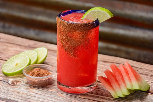 Watermelon Agua Fresca.